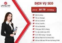 Phong Việt triển khai gói SEO tổng thể hỗ trợ doanh nghiệp SEO từ khoá lên TOP chuẩn bị cho chiến lược Marketing bền vững sau dịch Covid